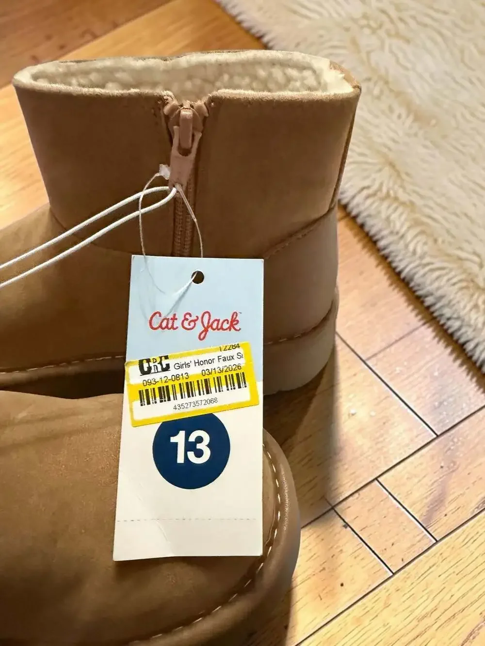 Cat & Jack Girls' Honor Faux Suede Platform Boots